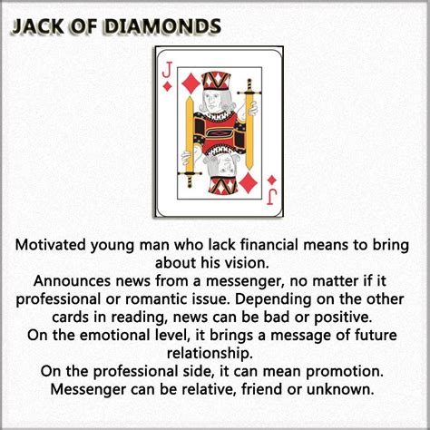 jack of diamonds meaning|Iba pa.